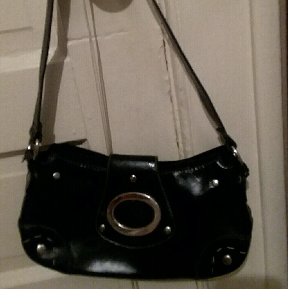 Black small handbag